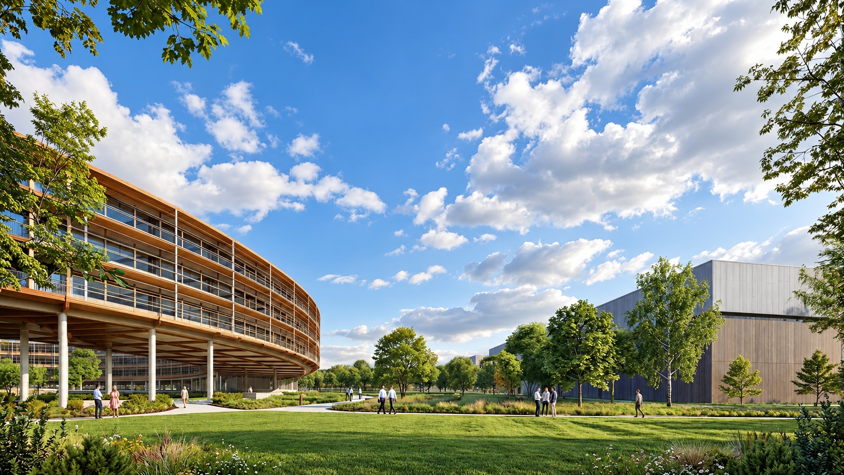 The Sesterce campus at Le Bosquel, France